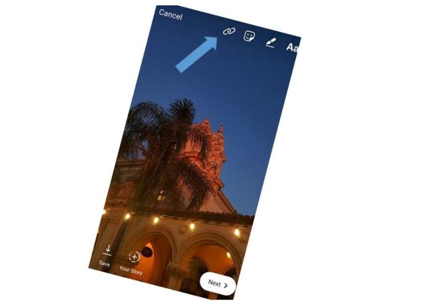 how to add link to instagram story 3