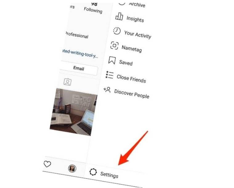 how to link instagram to facebook 2