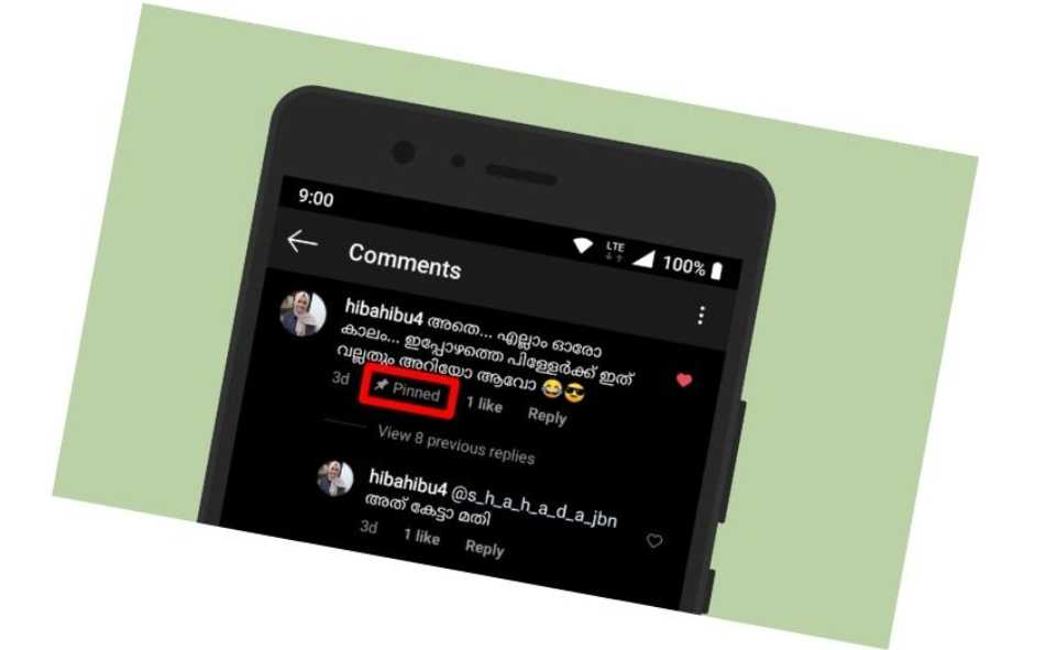 how to pin a comment on instagram 2