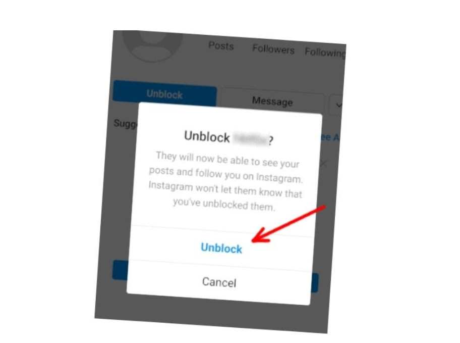 how to unblock someone on instagram 3